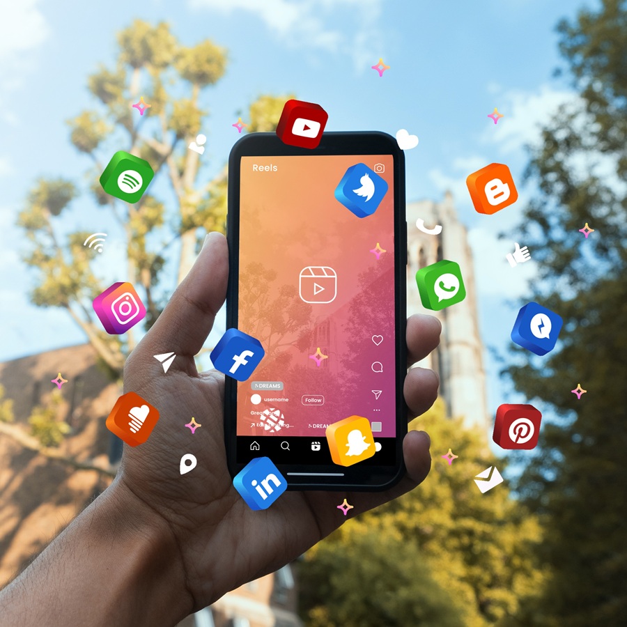 hand-holding-smartphone-social-social-media-agency-bangkok