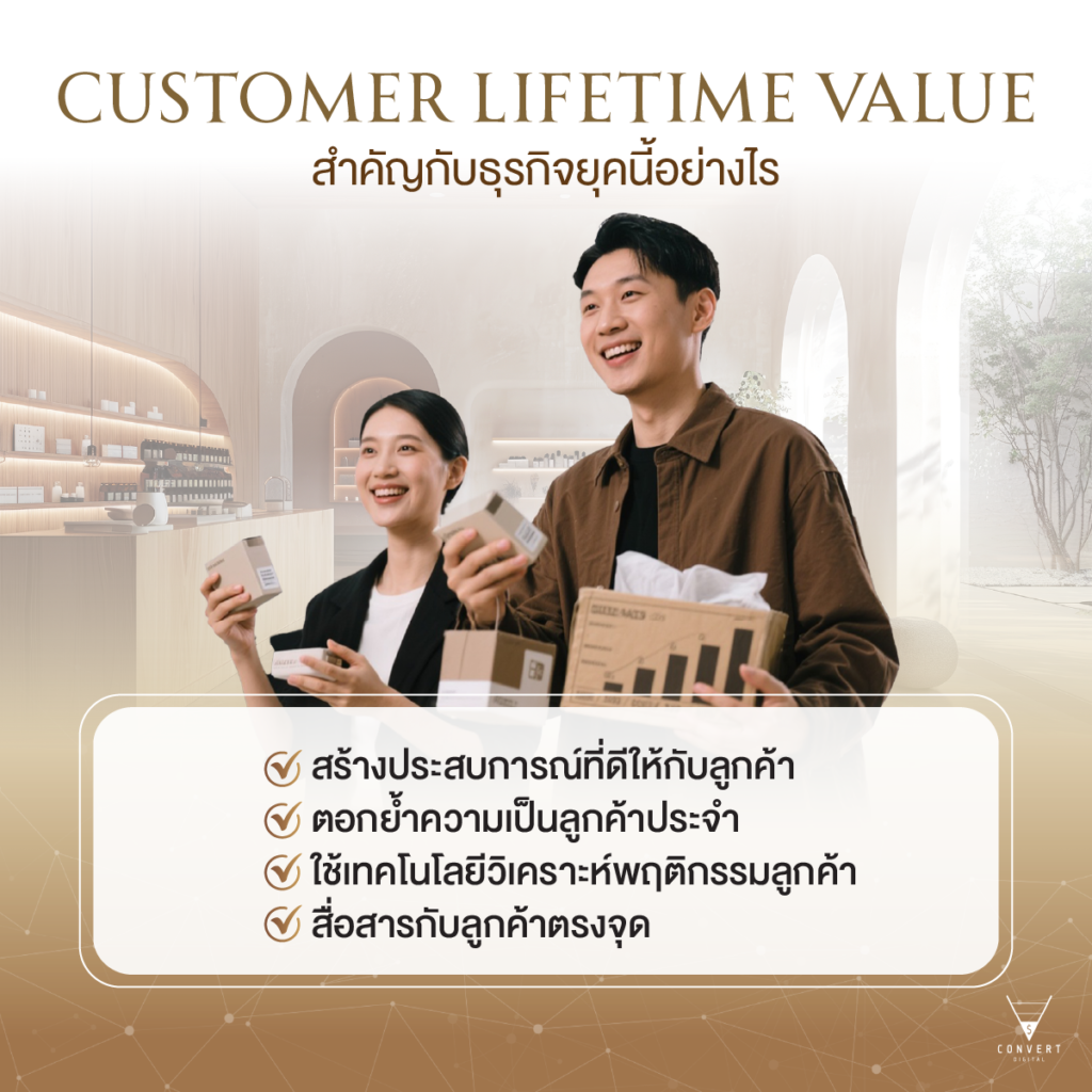 วิธีการเพิ่ม Customer Lifetime Value คือ